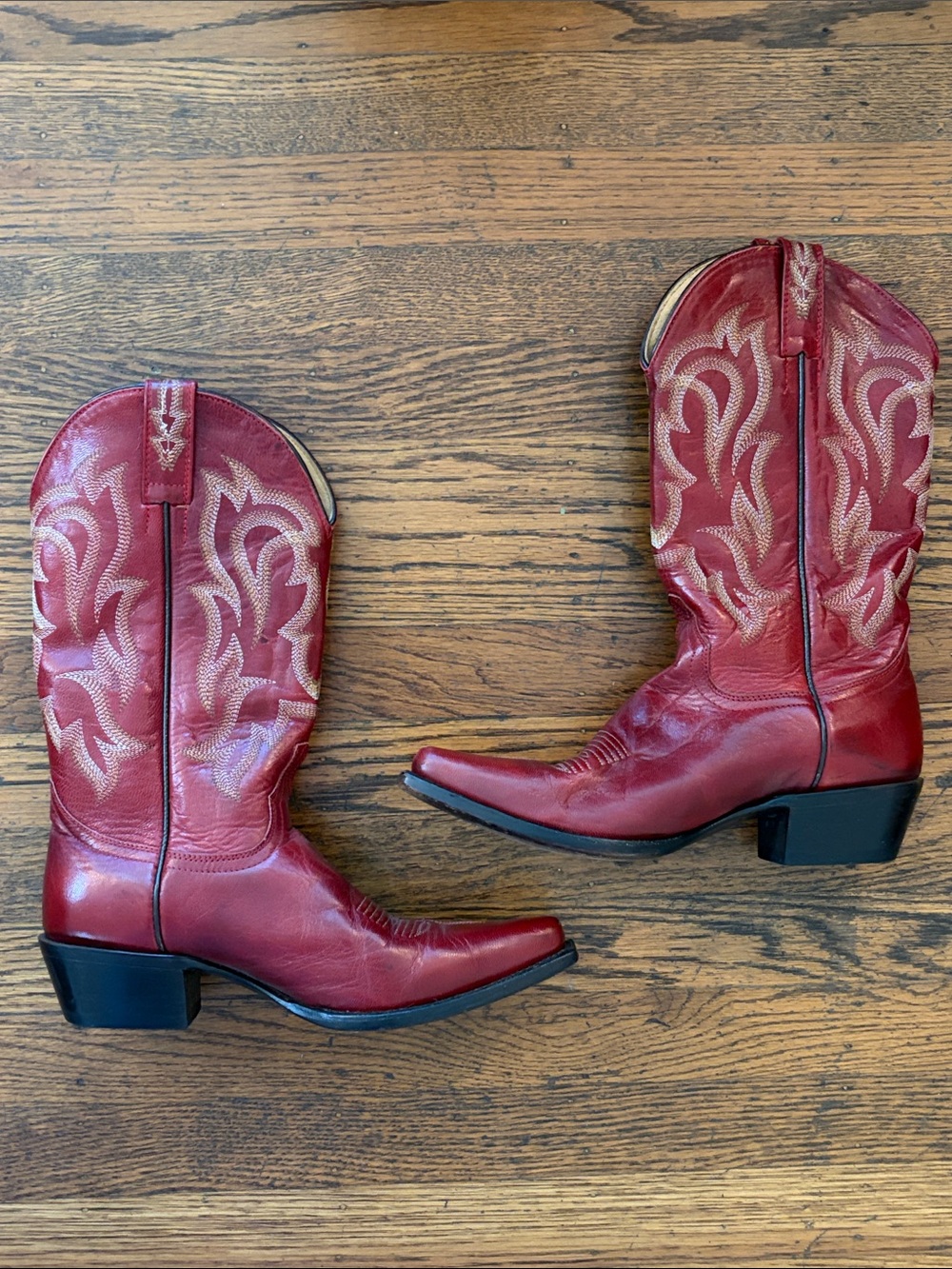 Shyanne Western Leather Cowboy Boots